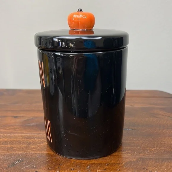 Rae Dunn “Pumpkin Spice Things Up” Jar - Picture 3 of 9